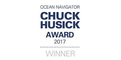 Chuck Husick logo - ocean navigator