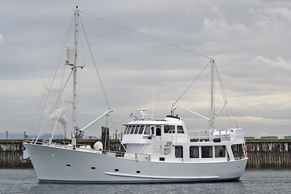 Trawler Sail Power Crows Nest