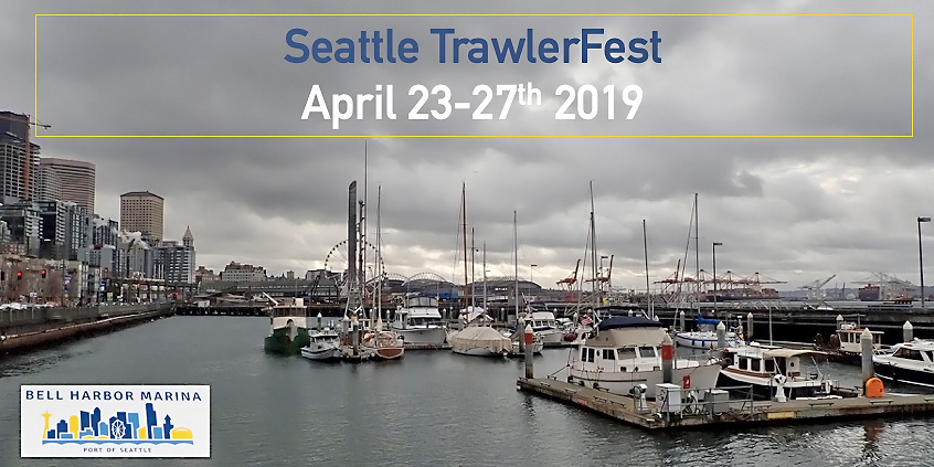 Seattle TrawlerFest Marina 2019