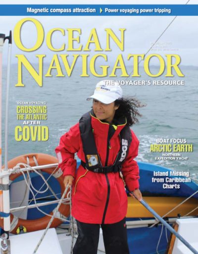 Ocean Navigator - cover picture - Power Tripping