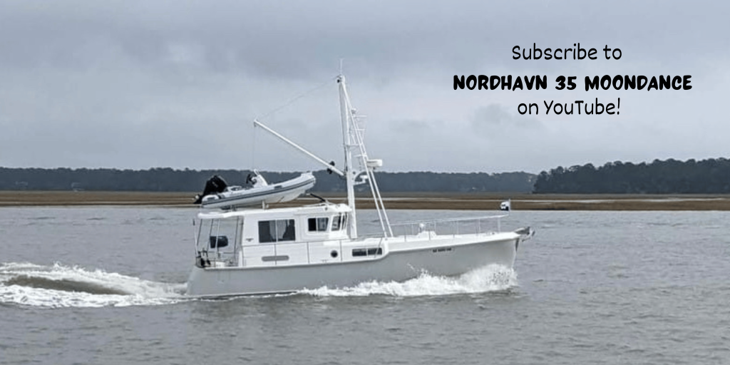 Check out Nordhavn 35 Moondance on YouTube! JMYS Trawler Specialists